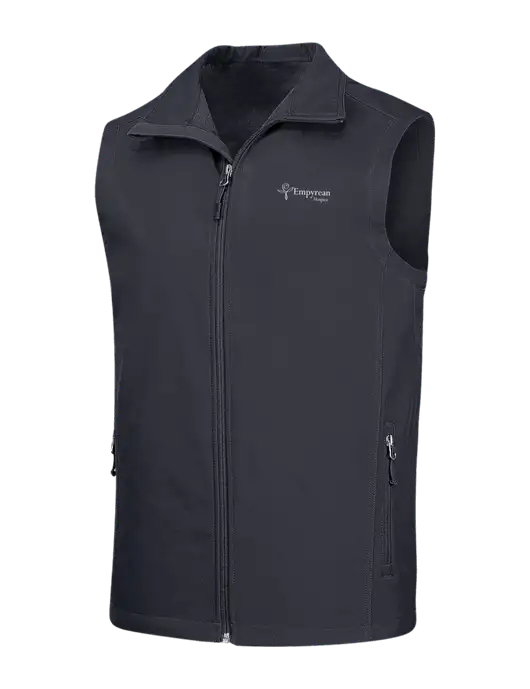 Dark Grey Core Soft Shell Vest w/Empyrean Hospice Logo