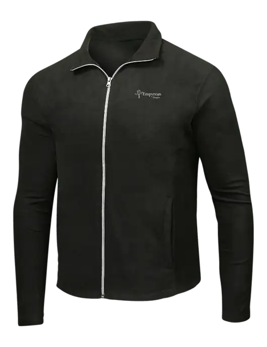 Black Microfleece Jacket w/Empyrean Hospice Logo