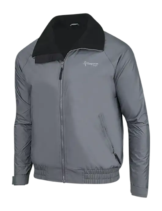 Dark Grey/Black Classic Competitor Jacket w/Empyrean Hospice Logo