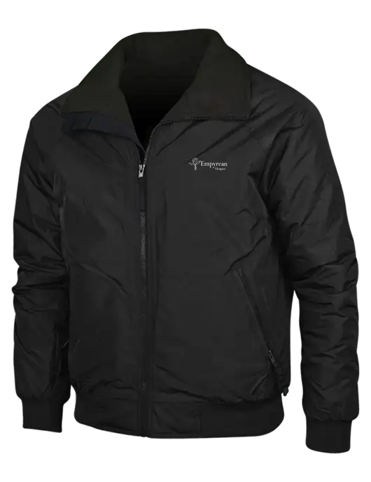 True Black/True Black Classic Challenger Jacket w/Empyrean Hospice Logo