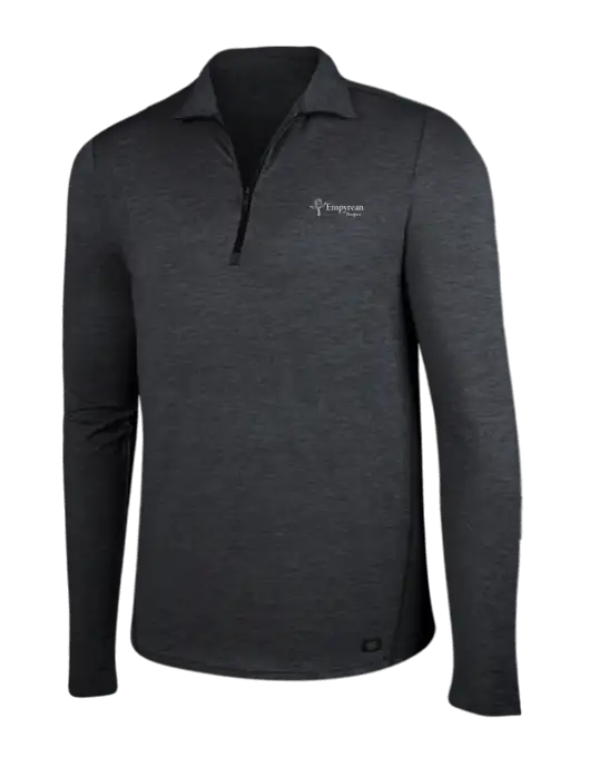 OGIO Blacktop Heather Endurance Force 1/4 Zip w/Empyrean Hospice Logo