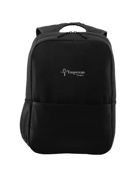 Access Square Laptop Black Backpack w/Empyrean Hospice Logo