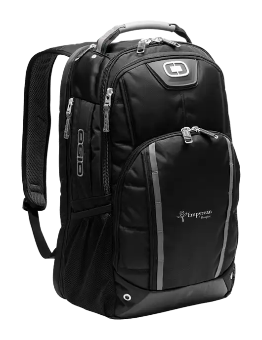 OGIO Black Bolt Pack w/Empyrean Hospice Logo
