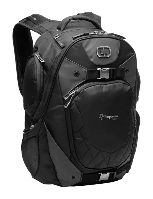 OGIO Black Squadron Pack w/Empyrean Hospice Logo