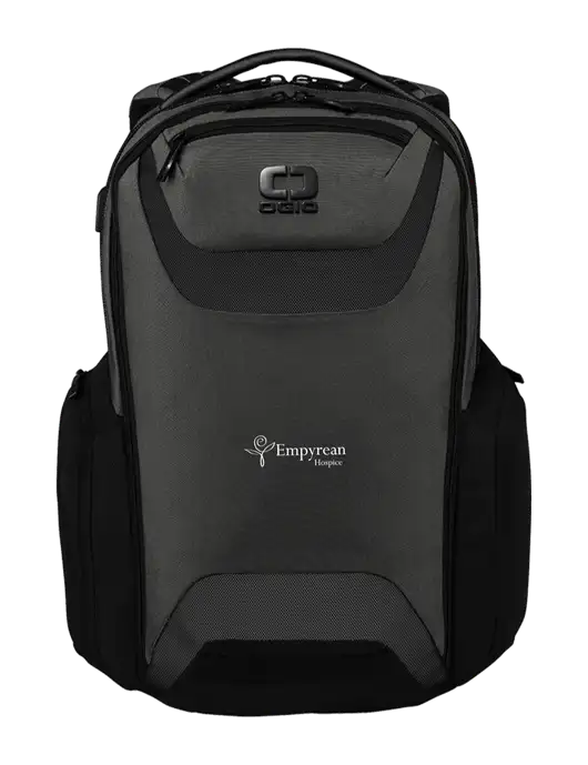 OGIO Tarmac Charcoal Connected Pack w/Empyrean Hospice Logo