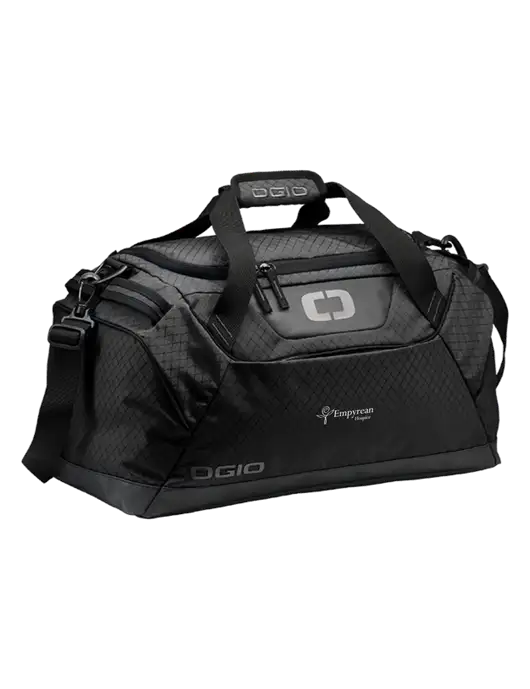 OGIO Black Catalyst Duffle
 w/Empyrean Hospice Logo