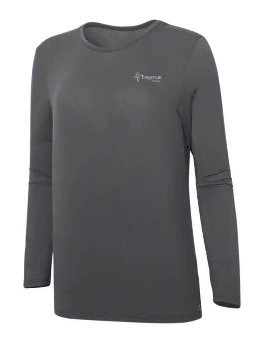 Wink Pewter Womens Long Sleeve Layer Tee w/Empyrean Hospice Logo